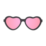 Jet Black | Pink Mirrored Lenses