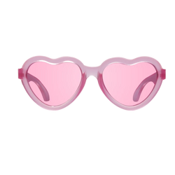 Fuchsia Haze Heart | Pink Transparent Lenses