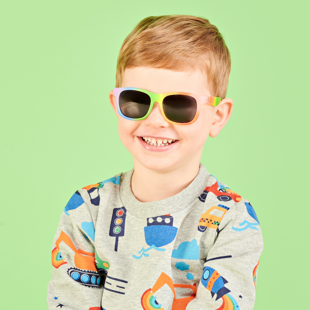 Neon Rad Rainbow Navigator – Babiators Sunglasses