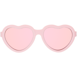 Ballerina Pink Heart | Rose Gold Mirrored Lenses